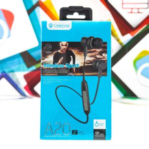 Slušalice bežične Celebrat A20 Sports Bluetooth crne