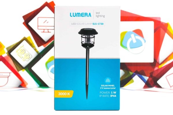 Solarna LED vrtna lampa Lumera SLS-1730 1W