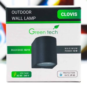 LED zidna lampa Green Tech Clovis 12w IP65