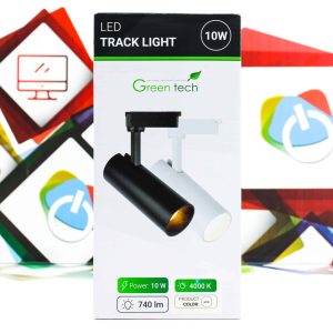 LED šinska lampa Green Tech 10W 4000K IP40 bijela