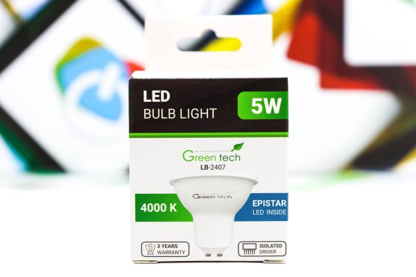 LED sijalica Green Tech LB-2407 5W GU10 100lm 4000K