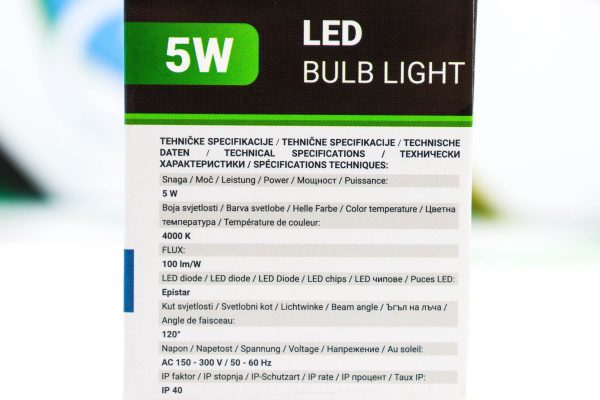 LED sijalica Green Tech LB-2407 5W GU10 100lm 4000K - Slika 2
