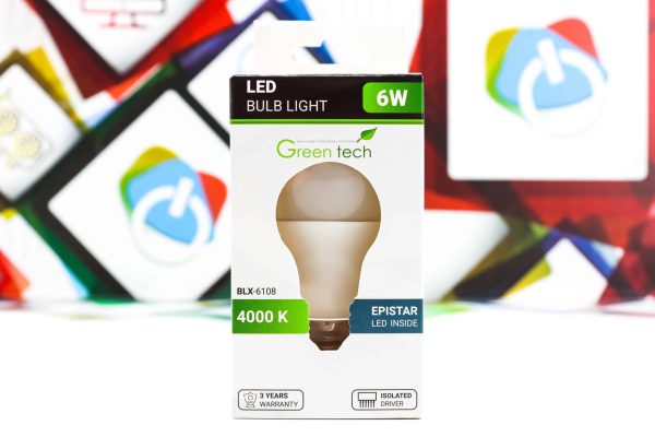 LED sijalica Green Tech BLX-6108 6W E27 4000K