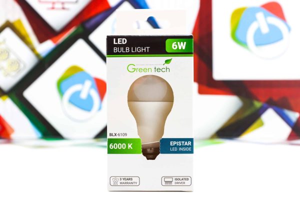 LED sijalica Green Tech BLX-6109 6W E27 6000K