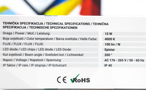 LED sijalica Green Tech BLX-6153 15W E27 4000K 1500lm - Slika 2