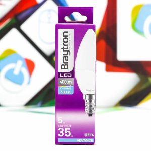 LED sijalica Braytron 5W E14 400lm 6000K
