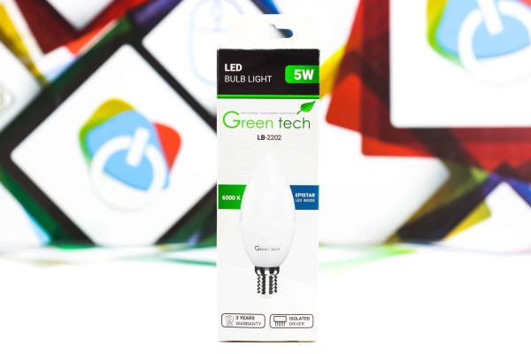 LED sijalica Green Tech LB-2202 5W E14 6000K