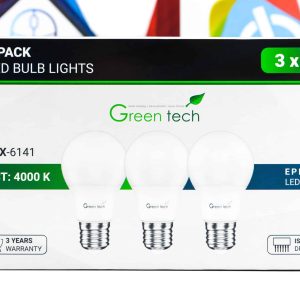 LED sijalica Green Tech BLX-6141 set 3x 6W E27 4000K