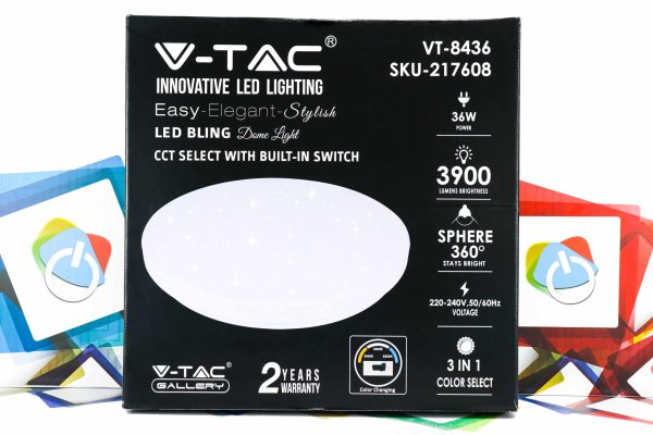 LED Plafonjera V-Tac 36W VT-8436 SKU-217608 okrugla