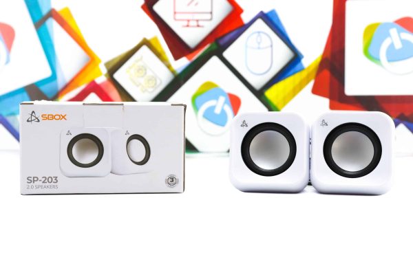 Zvučnici Sbox SP-203 2.2W RMS 2.0 bijeli