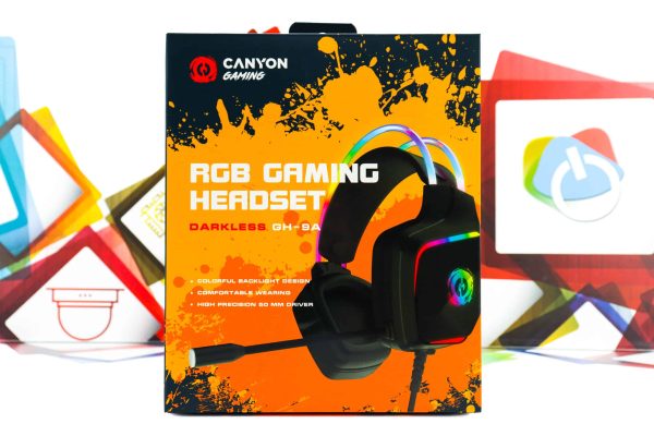 Gaming slušalice Canyon Darkless GH-9A CND-SGHS9A RGB