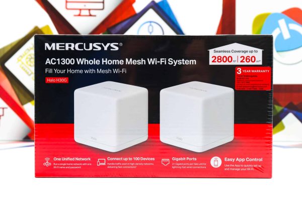 Whole Mesh System Mercusys Halo H30G za 260m2 867Mbps