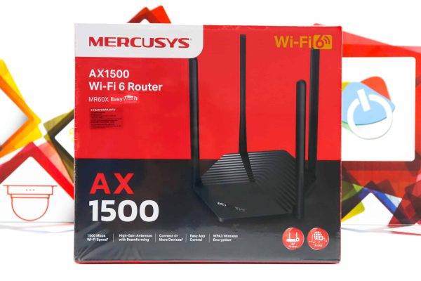 Router Wireless Mercusys AX1500 MR60X 300Mbps-1201Mbps