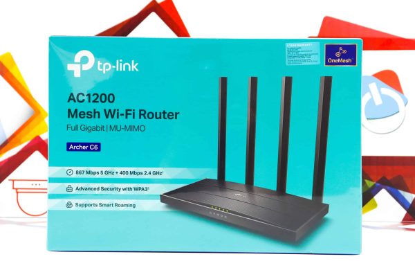 Router Wireless TP-Link AC1200 Archer C6 Mesh Wifi Full Gigabit