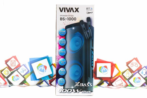 Karaoke bežični zvučnik s 2 mikrofona Vivax BS-1000 - Slika 16