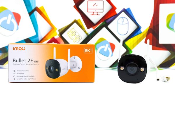 Nadzorna kamera IMOU Bullet 2E IPC-F42FP 4.0MP QHD WiFi 2,8mm