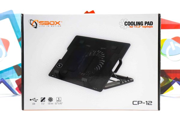 Hladnjak za laptop SBOX CP-12 do 17,3"