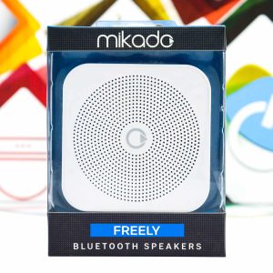 Bluetooth zvučnik Mikado Freely bežični bijeli 3W