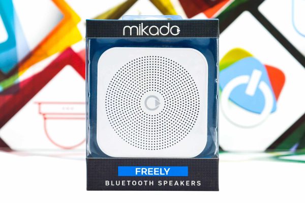 Bluetooth zvučnik Mikado Freely bežični bijeli 3W