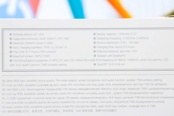 Bluetooth zvučnik XO-F40 WiFi bežični 10W - Slika 7