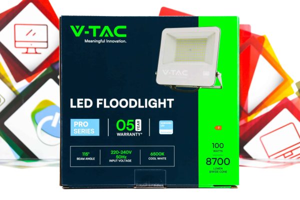 LED Reflektor V-TAC VT-44104 100W 8700lm IP65