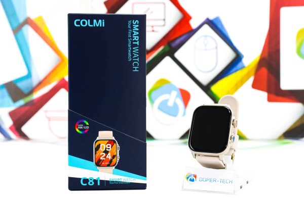 Smartwatch Colmi C81 pametni sat zlatni