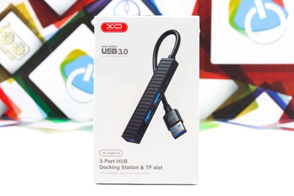HUB 3 port USB 3.0 & TF slot XO-HUB014A