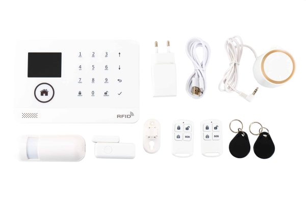 Alarm Tuya Intelligent Touch bijeli Wifi 3275 - Slika 4