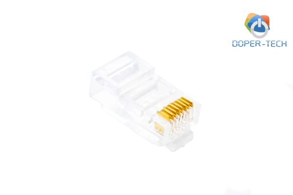 Konektor UTP CAT6 RJ45 Pass Through - Slika 3