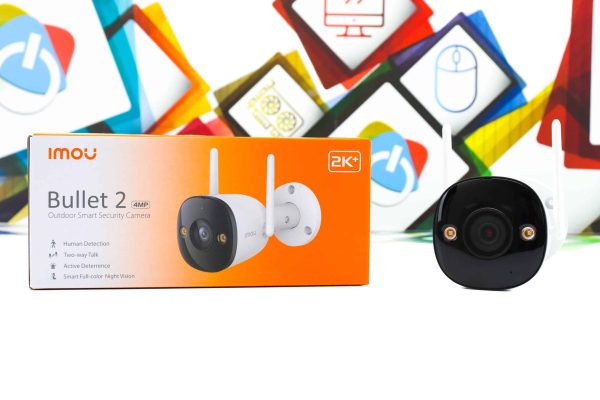 Nadzorna kamera IMOU Bullet 2 IPC-F42FEP 4.0MP QHD WiFi 2,8mm