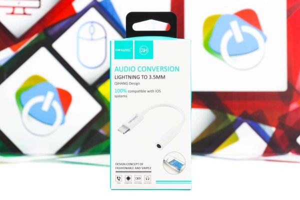 OTG kabal lighting na 3.5mm Sound Adapter Qihang QH-M29 Iphone - Slika 2