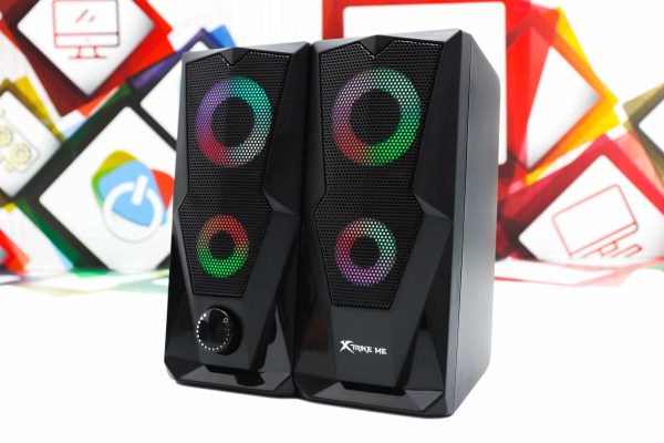 Zvučnici Xtrike Me SK-501 2.0 3W x 2 LED RGB - Slika 2
