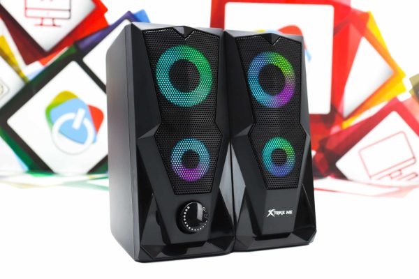 Zvučnici Xtrike Me SK-501 2.0 3W x 2 LED RGB - Slika 3