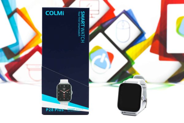Smartwatch Colmi P28 Plus pametni sat sivi