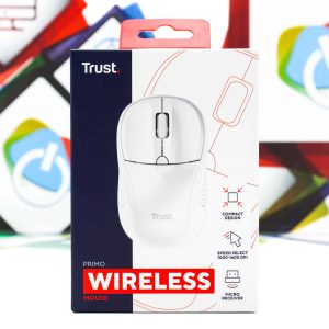 Miš bežični Trust Primo Wireless 1600dpi bijeli