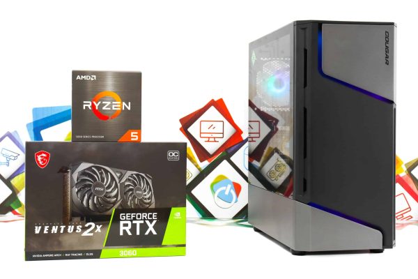 Gaming PC Cougar MX360-02 R5 5500 RTX 3060 12GB 256GB SSD 8GB DDR4 - Slika 2