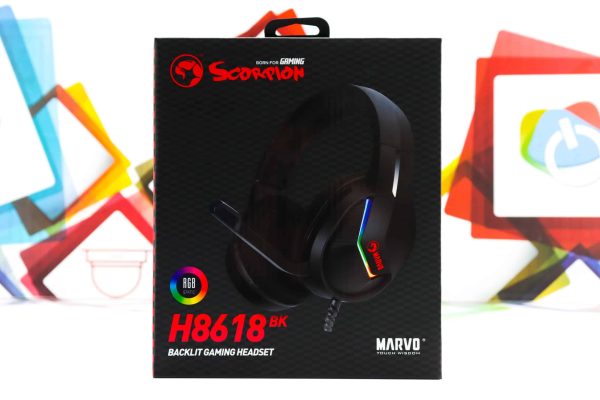 Gaming slušalice Marvo H8618 BK RGB
