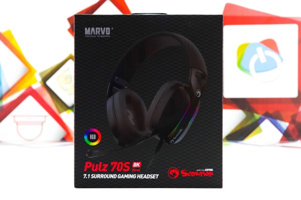 Gaming slušalice Marvo Pulz 70S HG9086 RGB 7.1
