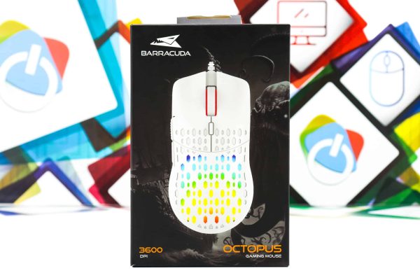 Gaming miš Barracuda Octopus 3600dpi BGM-022 White RGB