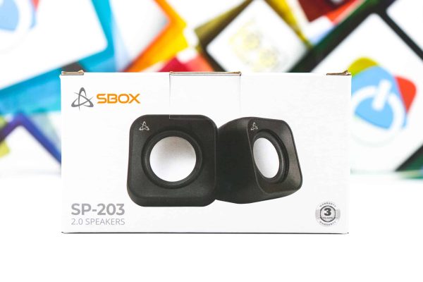 Zvučnici Sbox SP-203 2.2W RMS 2.0 crni