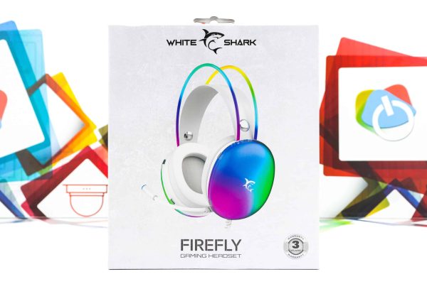 Gaming slušalice White Shark Firefly GH-2342 White RGB