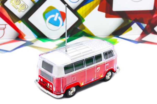 Bluetooth zvučnik WS-267BT Crystal Car Speaker LED RGB - Slika 6