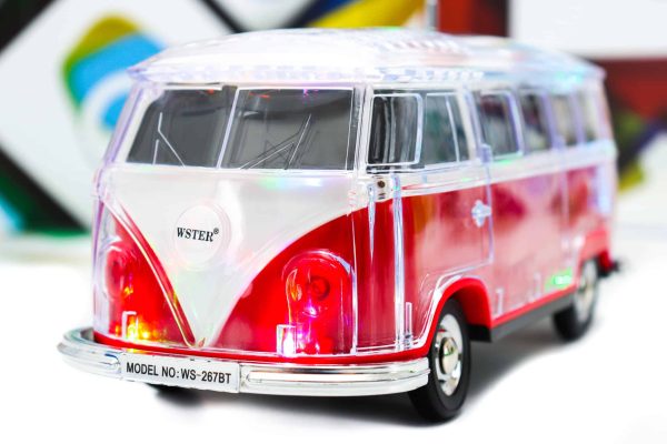 Bluetooth zvučnik WS-267BT Crystal Car Speaker LED RGB - Slika 5