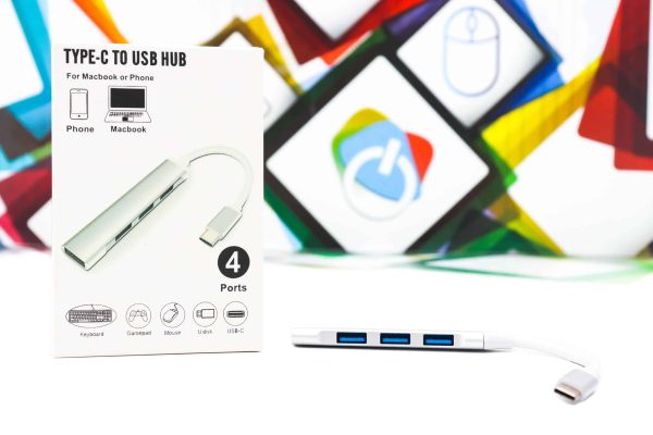 USB Type-C to USB-A HUB x4 USB 3.0 port C-809