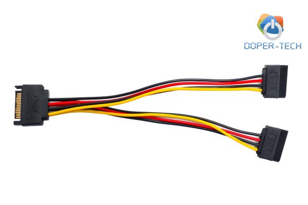 Kabal SATA 15pin male to dual 15pin female cable