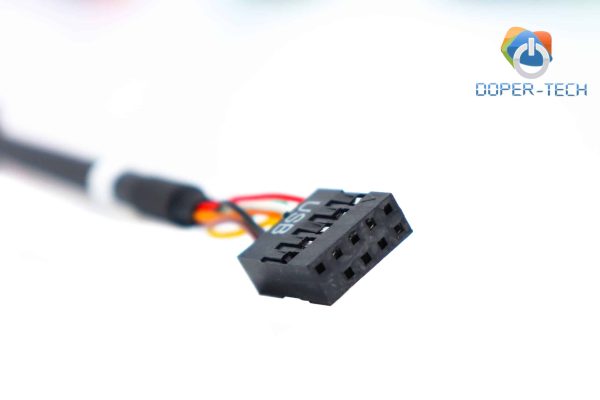 USB 3.0 20pin Male to USB 2.0 9pin Female Cable - Slika 3