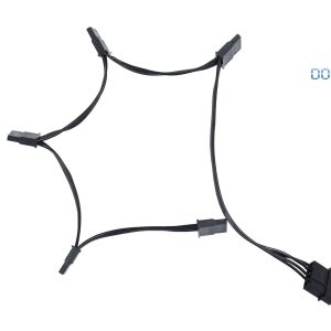 Kabal 4Pin female IDE to 5 SATA cable
