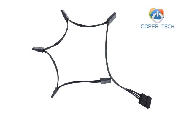 Kabal 4Pin female IDE to 5 SATA cable