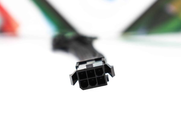 PCIe 6pin to dual 6+2 pin cable - Slika 2