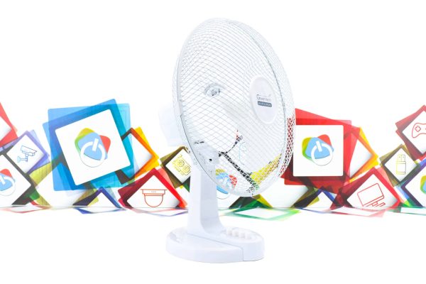 Ventilator GreenTech FT-30A-WH white samostojeći stolni 35W - Slika 3